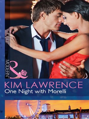 cover image of One Night With Morelli